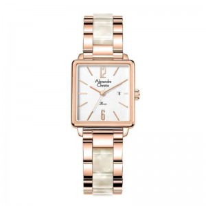 Alexandre Christie AC 2B80 Rosegold White LDBRGSL